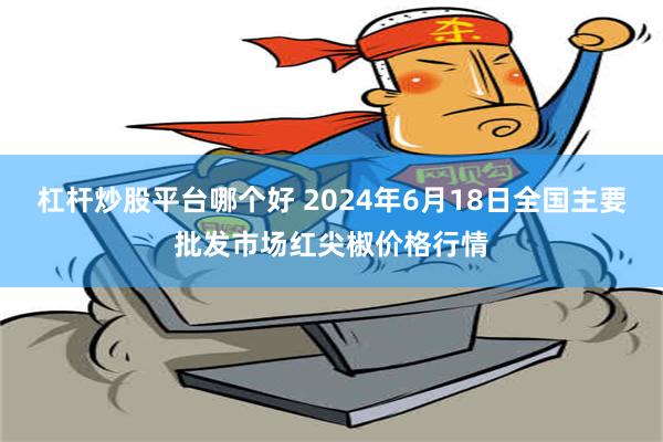 杠杆炒股平台哪个好 2024年6月18日全国主要批发市场红尖椒价格行情