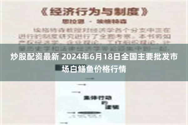 炒股配资最新 2024年6月18日全国主要批发市场白鳝鱼价格行情