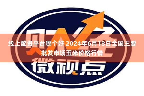 线上配资平台哪个好 2024年6月18日全国主要批发市场玉米价格行情