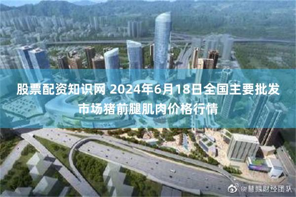 股票配资知识网 2024年6月18日全国主要批发市场猪前腿肌肉价格行情