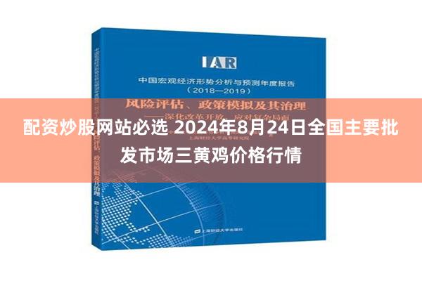 配资炒股网站必选 2024年8月24日全国主要批发市场三黄鸡价格行情