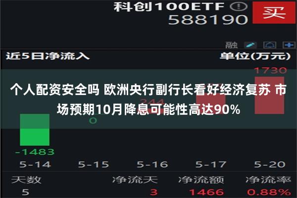 个人配资安全吗 欧洲央行副行长看好经济复苏 市场预期10月降息可能性高达90%